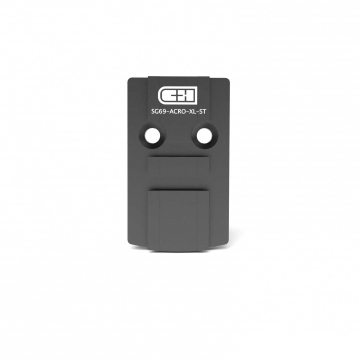 C&H Precision Optic Plate for SIG P226/P229 RX Series to Aimpoint Acro Steel Plate