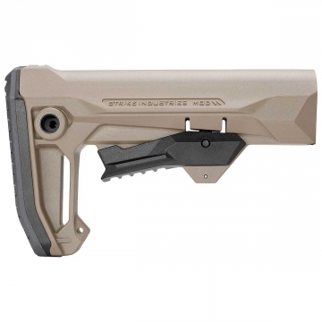 Strike Industries ES MOD2 Stock | FDE AR-15 Carbine Buttstock