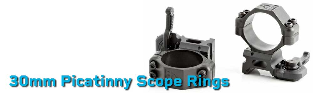 30mm Picatinny Scope Rings