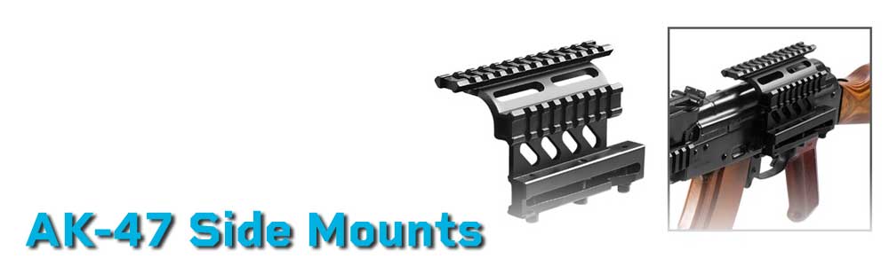 AK-47 Side Rail Mount – Secure Optic Mounting for AKs