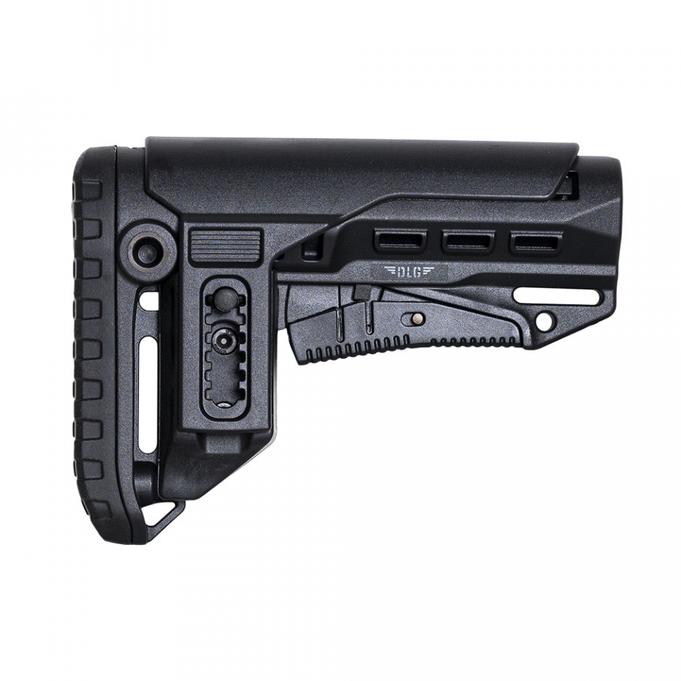 VISM AR-15 Compact Stock with PCP52 Cheek Riser - MIL-SPEC