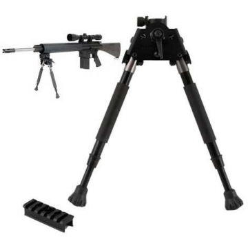 Champion Deluxe AR Bipod with Picatinny Rail Attachment