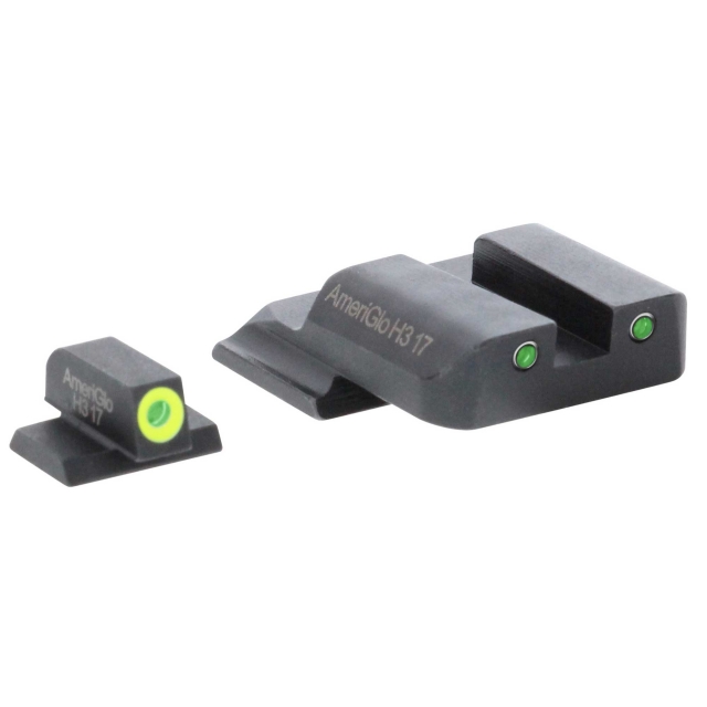 Ameriglo Spartan Sight Sets for M&P Shield - Tritium