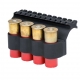 Mesa Tactical SureShell Benelli M2 Shell Holder Side Saddle & Picatinny Rail (4-Shell, 12-GA, 4 1/2