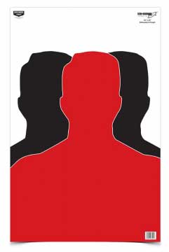 Birchwood Casey Eze-Scorer 23" x 35" Silhouette III Paper Target 100 Pack