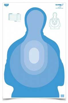 Birchwood Casey Eze-Scorer™ 23" x 35" Transitional Blue Paper Target 100 Pack