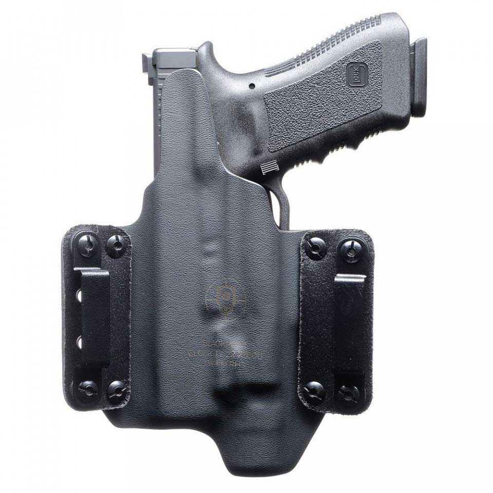 Blackpoint Tactical Leather Wing OWB Holster for Glock 19/23/32 with Streamlight TLR-1