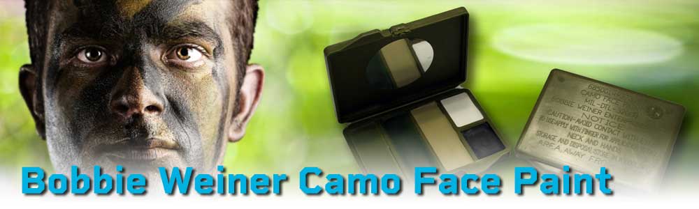 Bobbie Weiner Camo Face Paint