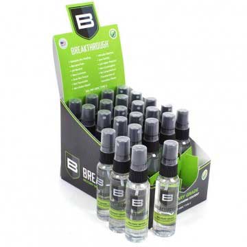 Breakthrough Firearm Cleaner Solvent – 24 Display Pack of 2oz. Spray Bottle