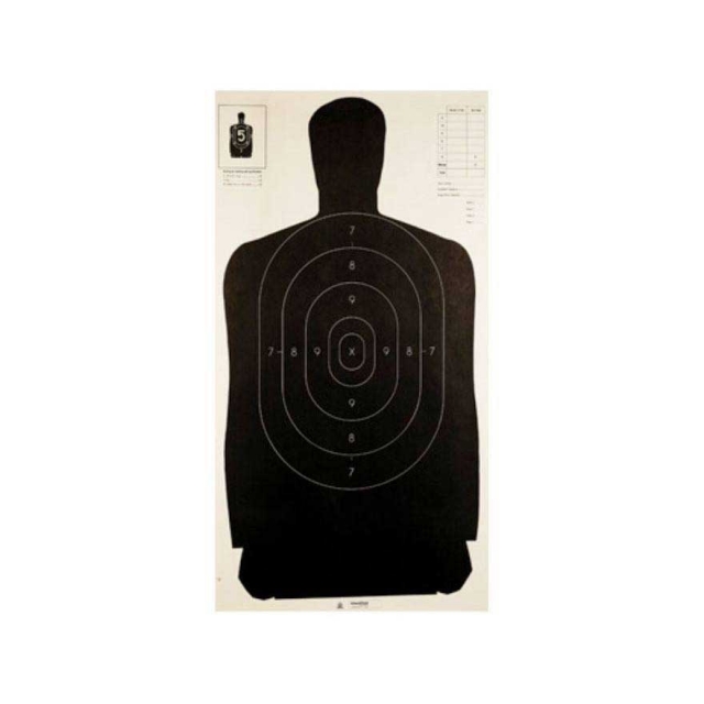 Police Silhouette Targets  B-27 24" x 25" - 100pk