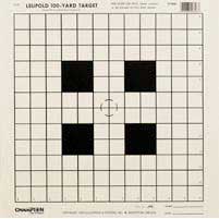 Champion Shooting Targets 100 yd. Scope Sighting-In - TG-53 100 pack