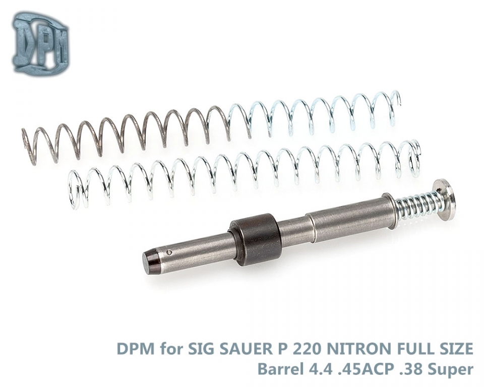 DPM Mechanical Recoil Rod Reducer System for SIG P220 Nitron Full Size Barrel 4.4