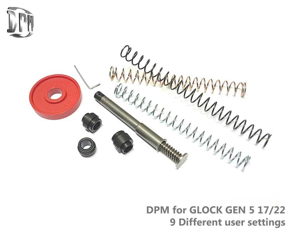 DPM Recoil Reduction Systems For Glock 17-22-31-34-35-37 Gen 4 Captured Version 