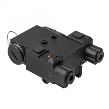 NcSTAR Green & InfraRed Laser w/QR Mount - Black