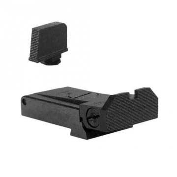 Kensight Adjustable Carry Glock Front and Rear Sight Set for Small Frame Glock
