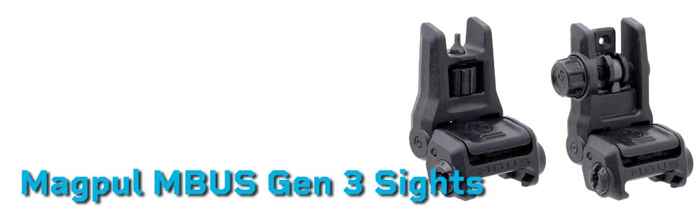 Magpul MBUS 3 – Gen 3 Flip-Up Sights for AR-15 | MSP