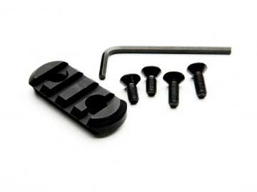 Mesa Tactical Adapter Mount Standard Profile Picatinny Rail, 2 in