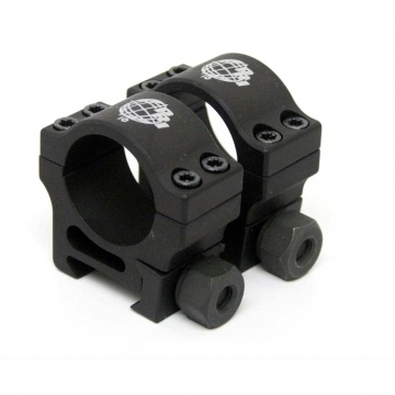 PRI Tactical Scope Rings - 1" Standard Hight, Aluminum
