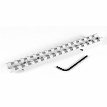 EGW Remington 700 Scope Mount Picatinny Rail, Short Action - Silver
