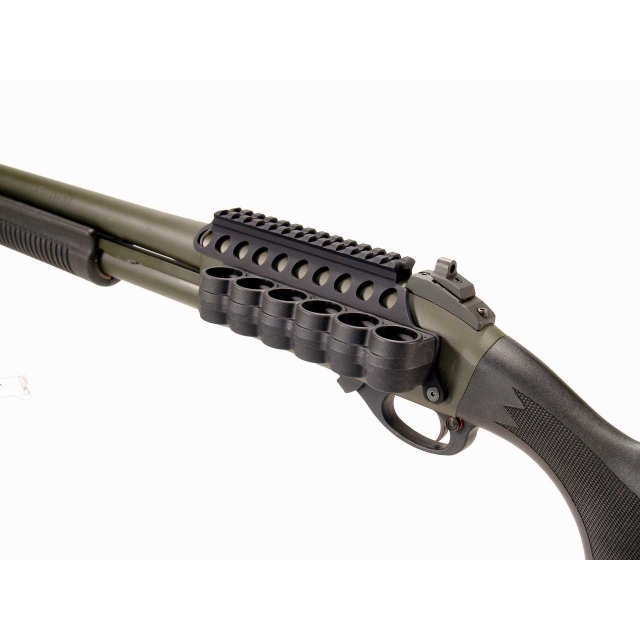 Remington 870 Side Saddle Shell Carier & Scope Mount - Mesa