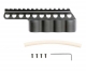 Mesa Tactical SureShell Remington V3 Side Saddle Shell Holder & Rail. Aluminum (4-Shell, 12-GA, 5¾)