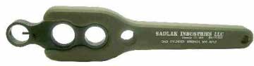 Sadlak Industries M14 Ghost Ring Wrench for SEI Gas Cylinder Lock Sight