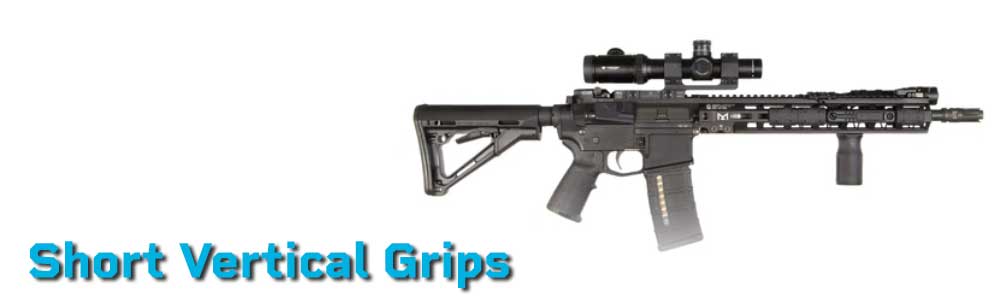 AR-15 Short Forward Vertical Grip, short tactical foregrip