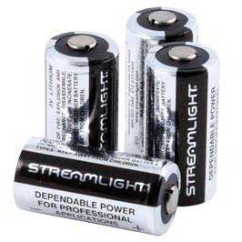 Streamlight CR123A - Tactical Flashlight Batteries [Pack of 4, 6, 10, 24, 50 or 400]