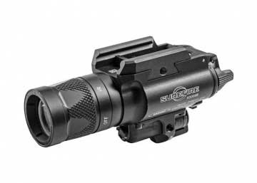 Surefire X400®V IRc White-Light/Infrared LED + Infrared Laser WeaponLight