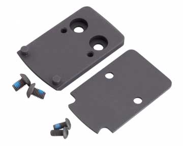 Trijionc RM43: RMR®/SRO™ Adapter Plate for RedDot™ Mounts (MS12, MS19-MS26, MS29, MS33 & MS41)