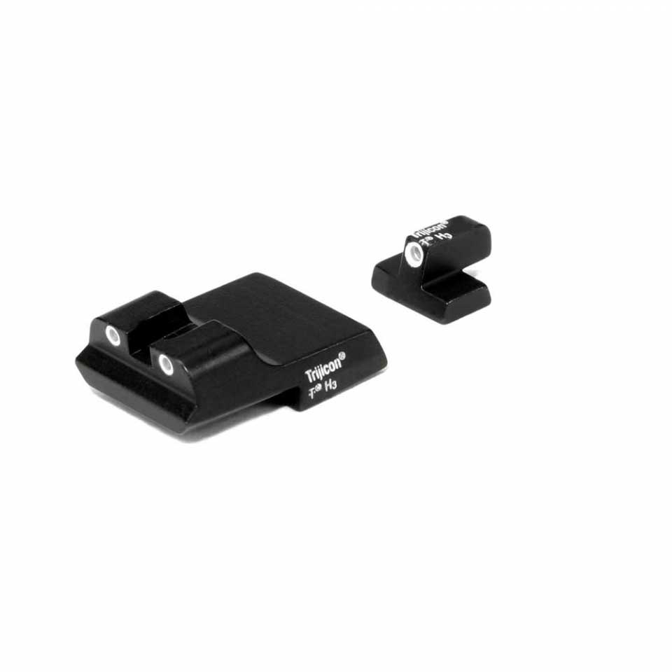 Trijicon S&W 1911 3 Dot Green Front & Green Rear Night Sights (SA36)