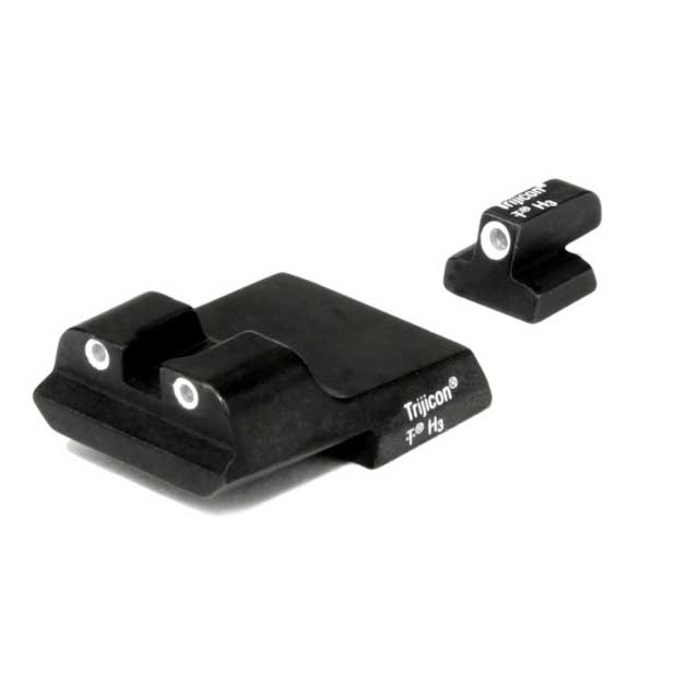 Trijicon SA08: S&W 3 Dot Green Front & Green Long Rear Night Sights