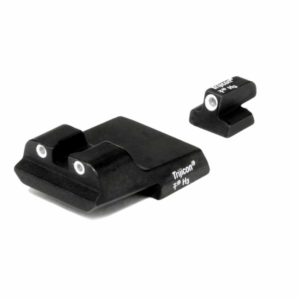 Trijicon SA08: S&W 3 Dot Green Front & Green Long Rear Night Sights