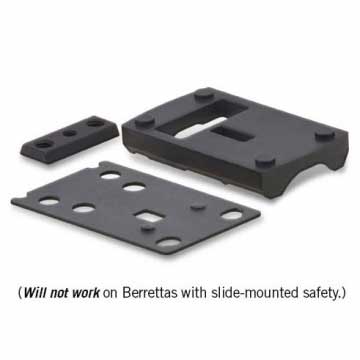 Vortex Razor Red Dot Handgun Mount for Beretta 92 Handguns