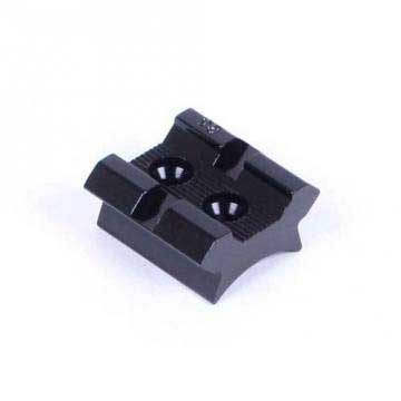 Weaver #23 (48023) Top Mount Bases - Gloss Black