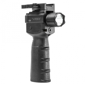 Vism Vert Grip w/Strobe FlashLight & Red Laser