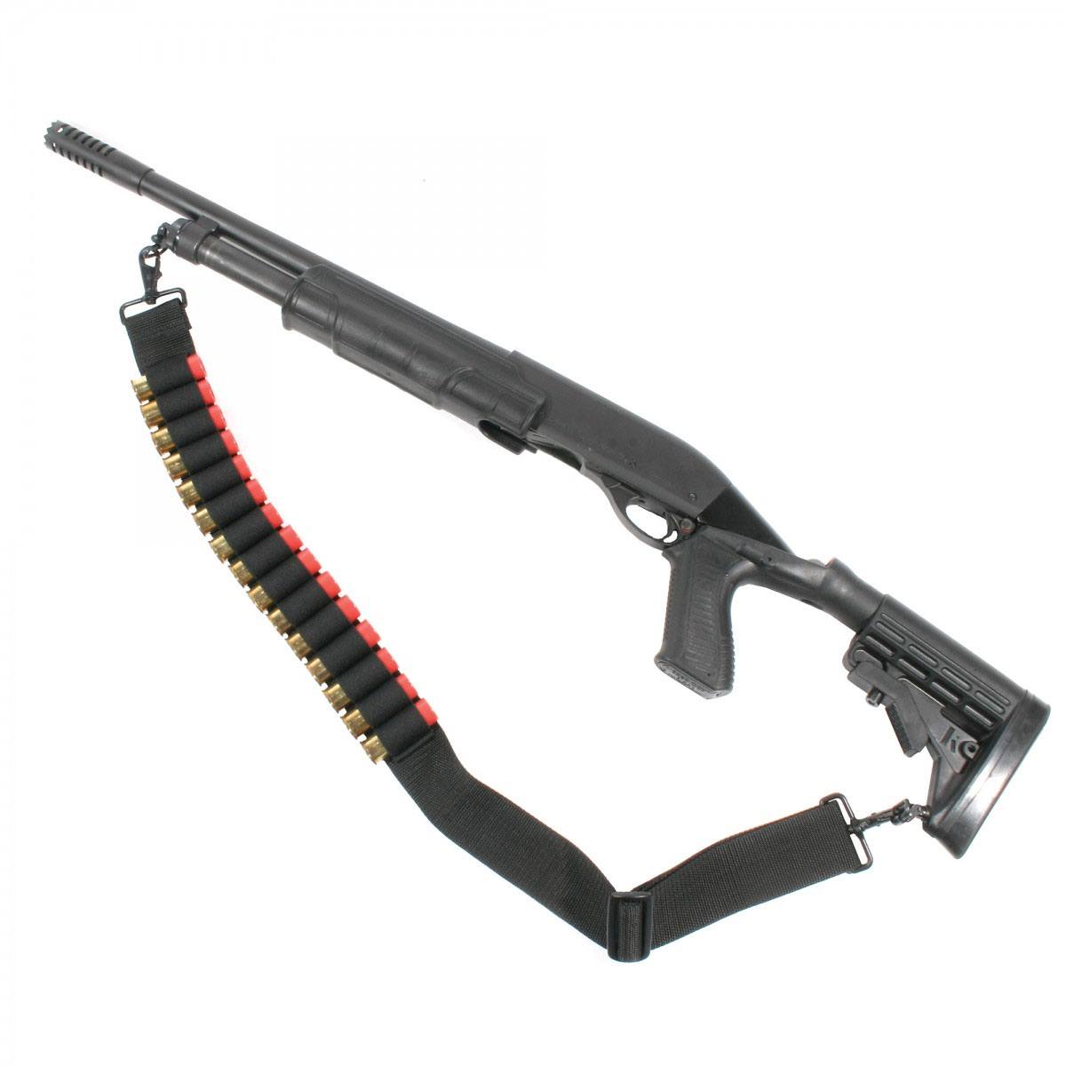 Light Easy Carry heavy duty Shotgun Rifle Sling 56 Shell Bandolier /56 Rounds Light Easy Carry heavy duty Shotgun Rifle Sling 56 Shell Bandolier /56 Rounds