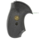 Pachmayr Compac Grip – Fits S&W J Frame Round Butt Revolvers, Rubber, Black