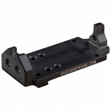 Dueck Defense RBU Glock Mount for Docter Red Dot Sights, Burris Fastfire, Vortex Viper/Venom & More