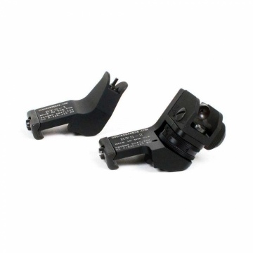 Dueck Defense RTS Front & Rear Rapid Transition 45 Degree Iron Sights
