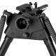 Harris S-BR Bipod | 6-9" Swivel Tactical Bipod with Smooth Legs