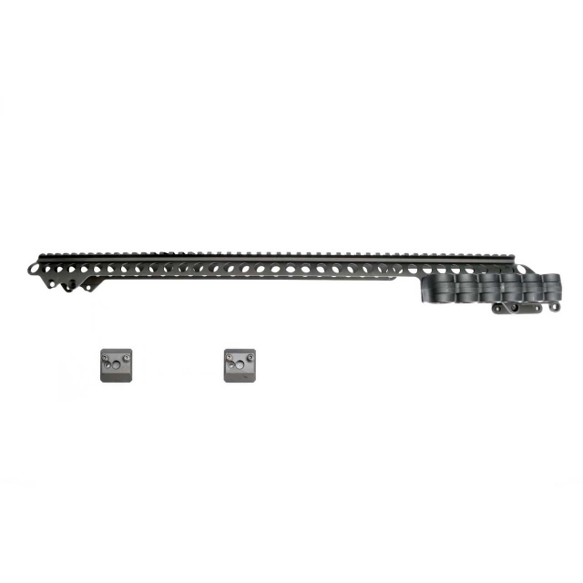 Mesa Tactical Saddle Rail 5インチ 6シェル M870 Remington 870 Rail System & Polymer Shell Holder - Mesa Tactical