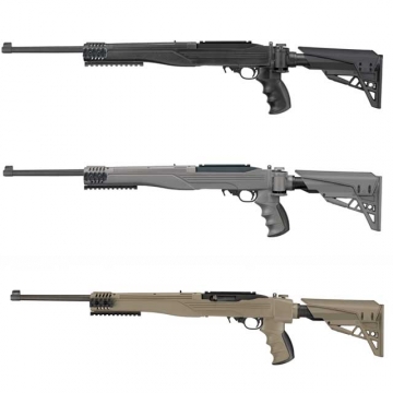 ATI Strikeforce Ruger 10/22 Stock - Adjustable Folding TactLite Stock w/ Scorpion Recoil System