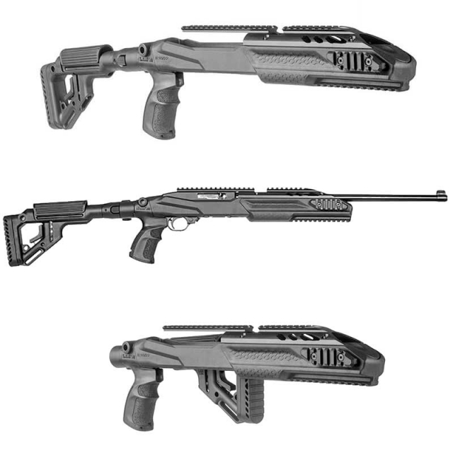 10/22 Stock: FAB Defense UAS PRO Ruger 10 22 Conversion Kit
