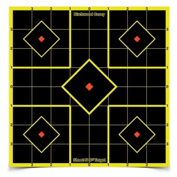 Birchwood Casey Shoot•N•C Targets - 8" Sight-In, 6 Pack