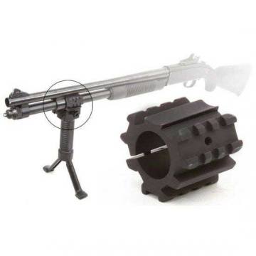 L&M Triple Rail Adapter & Shotgun Magazine Tube Mount