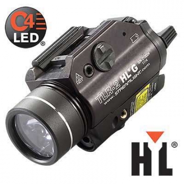 Streamlight TLR-2 HL G Rail Mounted Flashlight with Green Laser