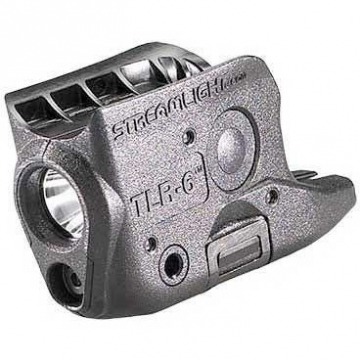 Streamlight TLR-6 Glock 42, 43, 43x & 48 Non Railed Weapon Light with Red Laser