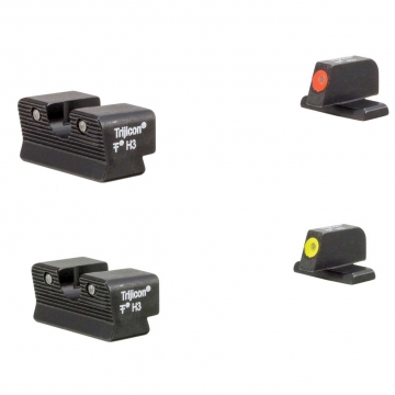 Trijicon HD XR Night Sights- Sig Sauer 9mm / .357 SIG (#8 Front / #8 Rear)