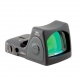 Trijicon RM09-C-700742 Type 2:  RMR Type 2 Adjustable LED Sight – 1.0 MOA Red Dot - Black